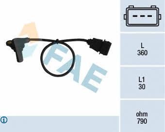 FAE 79061 Czujnik położenia wału korbowego 79061: Dobra cena w Polsce na 2407.PL - Kup Teraz!