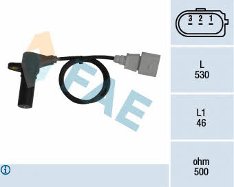 FAE 79063 Crankshaft position sensor 79063: Buy near me in Poland at 2407.PL - Good price!