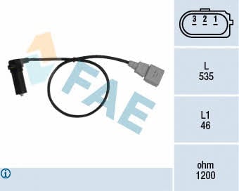 FAE 79067 Crankshaft position sensor 79067: Buy near me in Poland at 2407.PL - Good price!