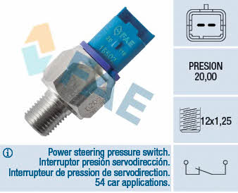 FAE 18502 Oil pressure sensor 18502: Buy near me in Poland at 2407.PL - Good price!