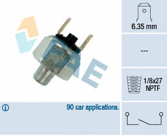 FAE 21010 Brake light switch 21010: Buy near me in Poland at 2407.PL - Good price!