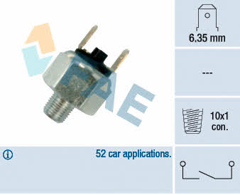 FAE 21020 Brake light switch 21020: Buy near me in Poland at 2407.PL - Good price!