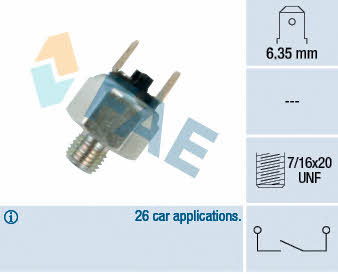 FAE 21040 Brake light switch 21040: Buy near me in Poland at 2407.PL - Good price!