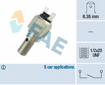 FAE 21050 Brake light switch 21050: Buy near me in Poland at 2407.PL - Good price!