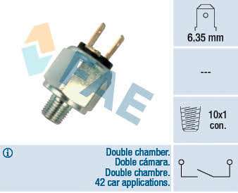 FAE 21080 Brake light switch 21080: Buy near me in Poland at 2407.PL - Good price!