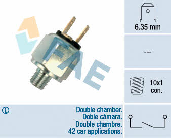 FAE 21080 Вимикач стоп-сигналу 21080: Приваблива ціна - Купити у Польщі на 2407.PL!