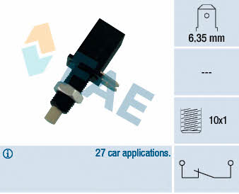 FAE 24070 Brake light switch 24070: Buy near me in Poland at 2407.PL - Good price!