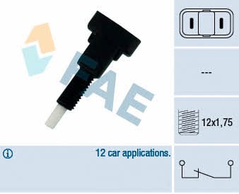 FAE 24160 Brake light switch 24160: Buy near me in Poland at 2407.PL - Good price!