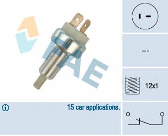 FAE 24180 Brake light switch 24180: Buy near me at 2407.PL in Poland at an Affordable price!