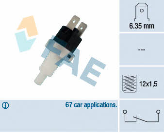 FAE 24200 Brake light switch 24200: Buy near me in Poland at 2407.PL - Good price!