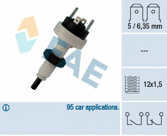FAE 24390 Brake light switch 24390: Buy near me in Poland at 2407.PL - Good price!