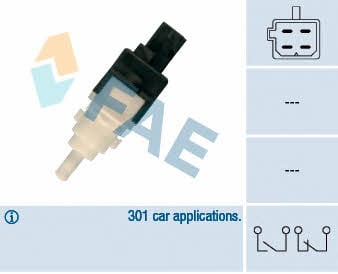 FAE 24413 Brake light switch 24413: Buy near me in Poland at 2407.PL - Good price!