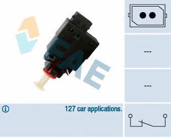 FAE 24460 Brake light switch 24460: Buy near me in Poland at 2407.PL - Good price!