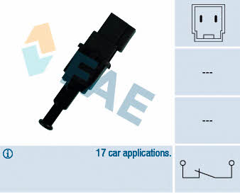 FAE 24490 Brake light switch 24490: Buy near me in Poland at 2407.PL - Good price!