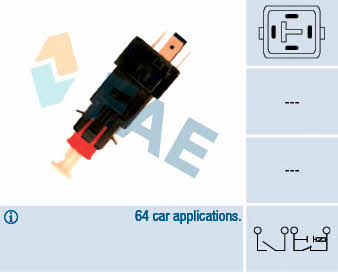 FAE 24519 Brake light switch 24519: Buy near me in Poland at 2407.PL - Good price!
