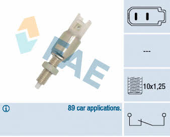 FAE 24550 Brake light switch 24550: Buy near me in Poland at 2407.PL - Good price!