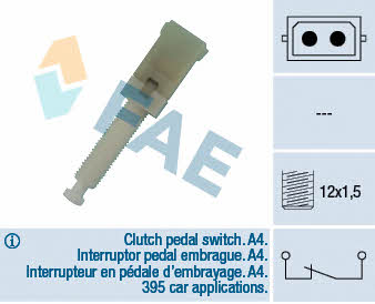 FAE 24560 Brake light switch 24560: Buy near me in Poland at 2407.PL - Good price!