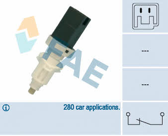 FAE 24660 Выключатель стоп-сигнала 24660: Купить в Польше - Отличная цена на 2407.PL!