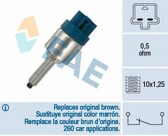 FAE 24680 Brake light switch 24680: Buy near me at 2407.PL in Poland at an Affordable price!