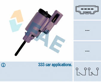 FAE 24760 Выключатель стоп-сигнала 24760: Купить в Польше - Отличная цена на 2407.PL!