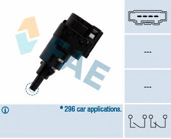 FAE 24763 Brake light switch 24763: Buy near me in Poland at 2407.PL - Good price!