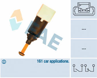 FAE 24898 Brake light switch 24898: Buy near me in Poland at 2407.PL - Good price!