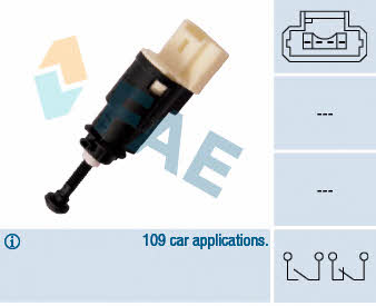 FAE 24903 Brake light switch 24903: Buy near me in Poland at 2407.PL - Good price!