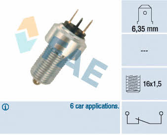 FAE 25120 Brake light switch 25120: Buy near me in Poland at 2407.PL - Good price!