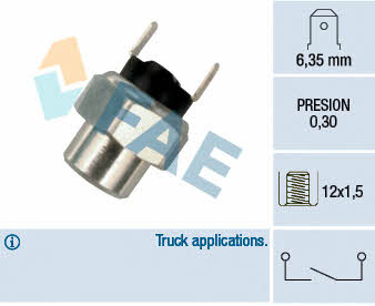 FAE 27010 Brake light switch 27010: Buy near me in Poland at 2407.PL - Good price!