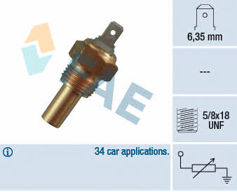 FAE 31360 Coolant temperature sensor 31360: Buy near me at 2407.PL in Poland at an Affordable price!