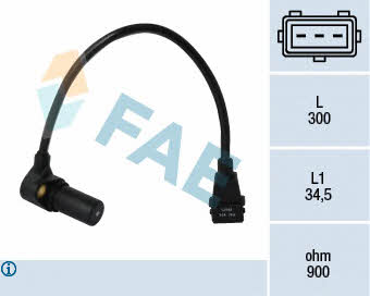 FAE 79071 Crankshaft position sensor 79071: Buy near me in Poland at 2407.PL - Good price!