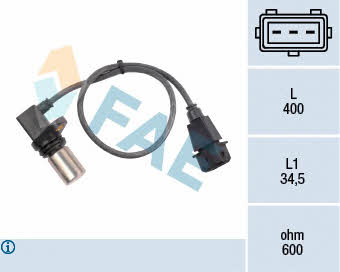 FAE 79072 Crankshaft position sensor 79072: Buy near me in Poland at 2407.PL - Good price!