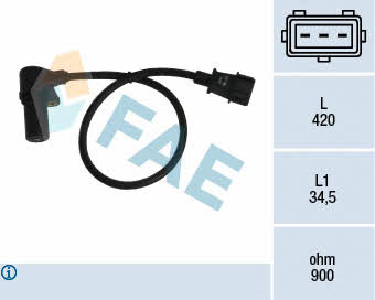 FAE 79073 Датчик положения коленчатого вала 79073: Отличная цена - Купить в Польше на 2407.PL!