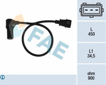 FAE 79074 Crankshaft position sensor 79074: Buy near me in Poland at 2407.PL - Good price!
