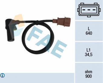 FAE 79076 Crankshaft position sensor 79076: Buy near me in Poland at 2407.PL - Good price!