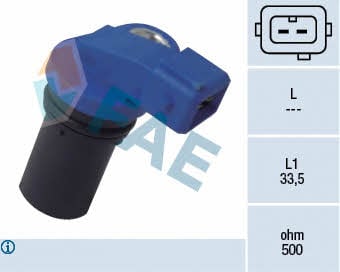 FAE 79133 Camshaft position sensor 79133: Buy near me in Poland at 2407.PL - Good price!