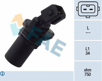 FAE 79140 Crankshaft position sensor 79140: Buy near me in Poland at 2407.PL - Good price!