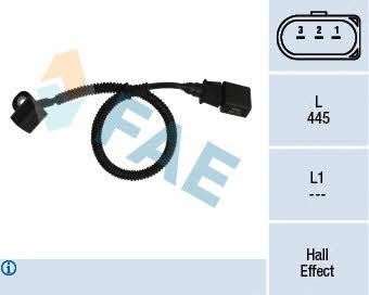 FAE 79164 Camshaft position sensor 79164: Buy near me at 2407.PL in Poland at an Affordable price!