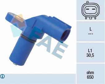 FAE 79255 RPM Sensor, automatic transmission 79255: Buy near me in Poland at 2407.PL - Good price!