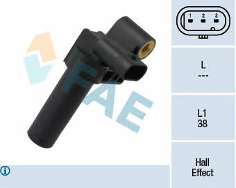 FAE 79377 Crankshaft position sensor 79377: Buy near me in Poland at 2407.PL - Good price!