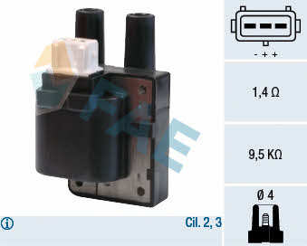 FAE 80205 Ignition coil 80205: Buy near me in Poland at 2407.PL - Good price!