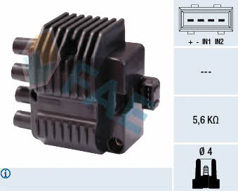 FAE 80210 Ignition coil 80210: Buy near me in Poland at 2407.PL - Good price!