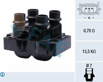 FAE 80213 Ignition coil 80213: Buy near me in Poland at 2407.PL - Good price!