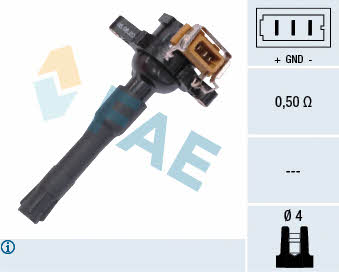 FAE 80216 Ignition coil 80216: Buy near me in Poland at 2407.PL - Good price!