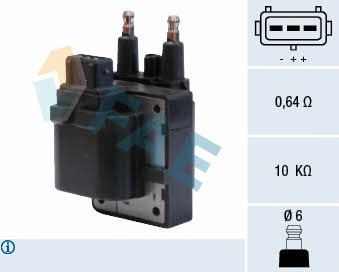 FAE 80220 Ignition coil 80220: Buy near me in Poland at 2407.PL - Good price!