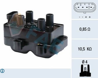 FAE 80222 Ignition coil 80222: Buy near me at 2407.PL in Poland at an Affordable price!
