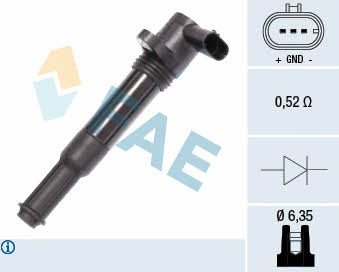 FAE 80233 Ignition coil 80233: Buy near me in Poland at 2407.PL - Good price!