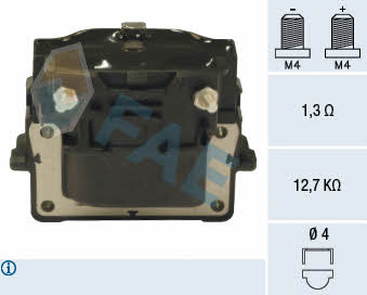 FAE 80241 Ignition coil 80241: Buy near me in Poland at 2407.PL - Good price!