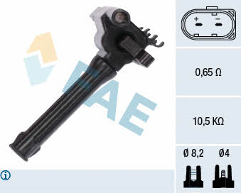FAE 80254 Ignition coil 80254: Buy near me in Poland at 2407.PL - Good price!