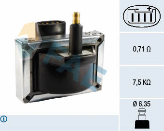 FAE 80263 Ignition coil 80263: Buy near me in Poland at 2407.PL - Good price!